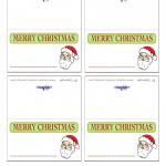 Printable Christmas Placecards